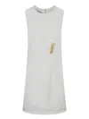M05ch1n0 Jeans Peg-patch Sleeveless Midi Dress