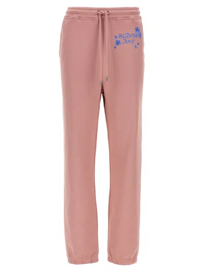 M05ch1n0 Jeans Sweatshirt Pants In Pink