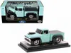 M2 1956 Ford F-100 Pickup Truck Light Blue And Black Limited Edition To 6250 Pieces Worldwide 1/24 Diec