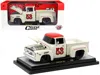 M2 1956 Ford F-100 Pickup Truck Wimbledon White With Red Top "crane Cams" Limited Edition To 6150 Piece