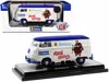 M2 1960 Volkswagen Delivery Van "hostess Ding Dongs" Wimbledon White With Blue Top Limited Edition To 8