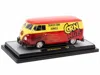 M2 1960 Volkswagen Delivery Van Red And Yellow "corn Nuts Bbq" Limited Edition To 6250 Pieces Worldwide