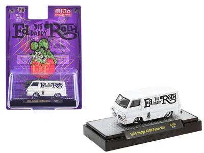 M2 1964 Dodge A100 Panel Van "ed 'big Daddy' Roth - Rat Fink" White Limited Edition To 4950 Pieces Worl In Multi