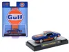 M2 1969 Chevrolet Camaro Custom #20 "gulf Oil" Dark Blue And Orange Limited Edition To 5500 Pieces Worl In Multi