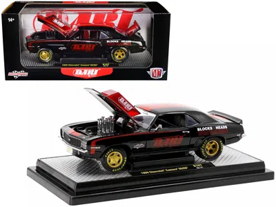 M2 1969 Chevrolet Camaro Ss 396 Black With Bright Red Stripes "dart Machinery" Limited Edition To 5250