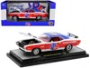 M2 1970 Dodge Challenger R/t Hemi White With Red And Blue Stripes With Red Interior "vp Racing" Limited