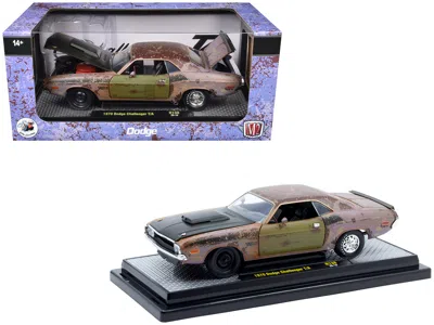 M2 1970 Dodge Challenger T/a Rusted Limited Edition To 4050 Pieces Worldwide 1/24 Diecast Model Car By 