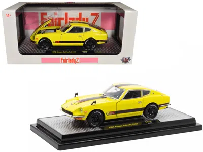M2 1970 Nissan Fairlady Z 432 Rhd (right Hand Drive) #3 Yellow With Black Stripes Limited Edition To 42