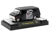 M2 1971 Chevrolet G10 Van Black Metallic With Graphics "lowriders" Limited Edition To 4400 Pieces World