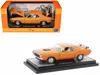 M2 1971 Dodge Challenger R/t 440 Orange With Yellow Stripes And White Interior Limited Edition To 5250