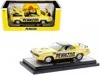 M2 1971 Plymouth Barracuda 440 Yellow With Gray Stripes And Black Top "pennzoil" Limited Edition To 625