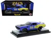 M2 1971 Plymouth Hemi Cuda "vp Racing 50 Years" Blue With Yellow Sides Limited Edition To 8650 Pieces W In Blue