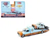 M2 1973 Chevrolet C30 Wedge Truck Light Blue And Orange And 1978 Chevrolet Silverado 10 Bedless Truck # In Blue