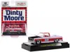 M2 1973 Chevrolet Cheyenne Super 10 Pickup Truck White With Red Top And Red Plaid Stripe "dinty Moore"