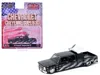 M2 1973 Chevrolet Cheyenne Super 30 Pickup Truck Black With American Flag Graphics Limited Edition To 8 In Black