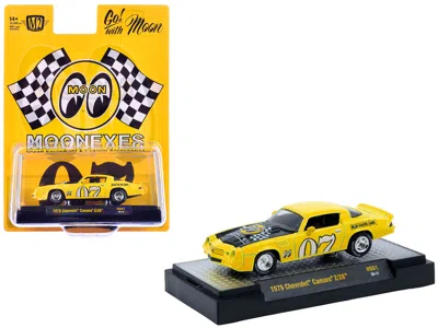 M2 1979 Chevrolet Camaro Z/28 "mooneyes" Yellow With Black Hood And Graphics Limited Edition To 10428 P