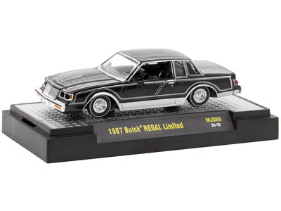 M2 1987 Buick Regal Limited Lowrider Black With Silver Graphics "lowriders" Limited Edition To 5500 Pie