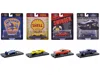 M2 Auto-drivers Set Of 4 Pieces In Blister Packs Release 126 Limited Edition To 9600 Pieces Worldwide 1 In Multi
