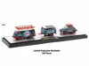 M2 Auto Haulers "coca-cola" Set Of 3 Pieces Release 32 Limited Edition To 7250 Pieces Worldwide 1/64 Di