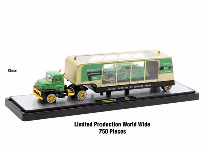 M2 Auto Haulers Set Of 3 Trucks Release 74 Limited Edition To 9000 Pieces Worldwide 1/64 Diecast Model