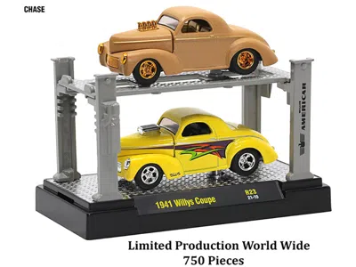 M2 Auto Lifts Set Of 6 Pieces Series 23 Limited Edition To 6050 Pieces Worldwide 1/64 Diecast Model Car