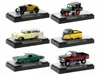 M2 Auto Meets Set Of 6 Cars In Display Cases Release 82 Limited Edition 1/64 Diecast Model Cars By  M