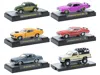 M2 Auto Meets Set Of 6 Cars In Display Cases Release 90 Limited Edition 1/64 Diecast Model Cars By  M In Multi