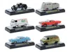 M2 Auto Meets Set Of 6 Cars In Display Cases Release 91 Limited Edition 1/64 Diecast
