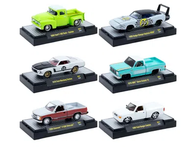 M2 Auto Meets Set Of 6 Cars In Display Cases Release 97 Limited Edition 1/64 Diecast Model Cars By  M
