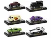M2 Auto-thentics 6 Piece Set Release 78 In Display Cases Limited Edition 1/64 Diecast Model Cars By