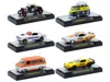 M2 Auto-thentics 6 Piece Set Release 97 In Display Cases Limited Edition 1/64 Diecast Model Cars By   In Multi