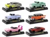 M2 Ground Pounders 6 Cars Set Release 28 In Display Cases Limited Edition 1/64 Diecast Model Cars By