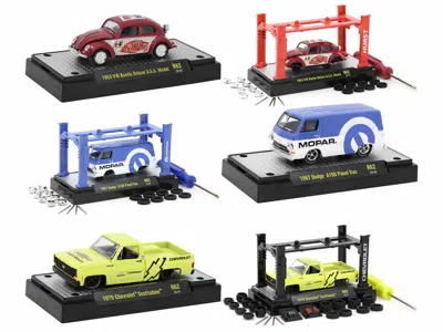 M2 Model Kit 3 Piece Car Set Release 62 Limited Edition To 9600 Pieces Worldwide 1/64 Diecast Model Car
