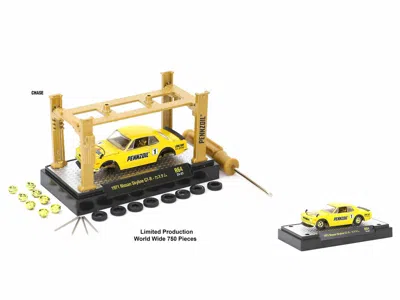 M2 Model Kit 3 Piece Car Set Release 64 Limited Edition To 9600 Pieces Worldwide 1/64 Diecast Model Car