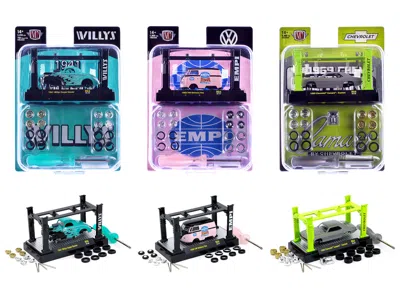 M2 Model Kit 3 Piece Car Set Release 84 Limited Edition To 6000 Pieces Worldwide 1/64 Diecast Model Car