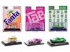 M2 Sodas Set Of 3 Pieces Release 47 Limited Edition To 9250 Pieces Worldwide 1/64 Diecast Model Cars By