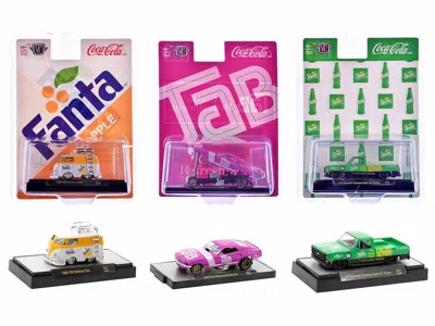 M2 Sodas Set Of 3 Pieces Release 47 Limited Edition To 9250 Pieces Worldwide 1/64 Diecast Model Cars By