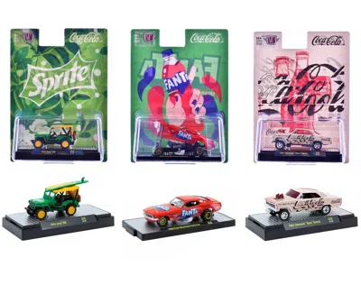 M2 Sodas Set Of 3 Pieces Release 56 Limited Edition To 10000 Pieces Worldwide 1/64 Diecast