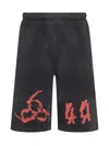 44 Label Group Shorts Jersey In Black