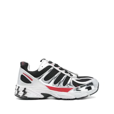 44 Label Group Sneakers  Dragger Made Of Fabric. In Silver