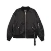 44 Label Group Profiler Bomber Jacket In Black