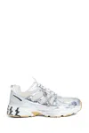 44 Label Group Sneakers Dragger Argento In White