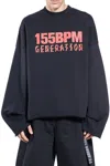 44 Label Group Felpa Generation 155bpm In Black
