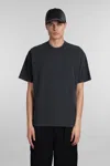 44 Label Group T-shirt In Black Cotton In Black