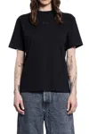 44 Label Group M T-shirts & Tank Tops In Black+ 44solid Dirty White