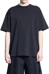 44 Label Group T-shirt In Black Cotton In Blue
