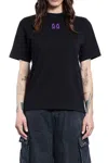 44 Label Group Maglietta Da Vacanza In Black + Vacation 4ever Blu