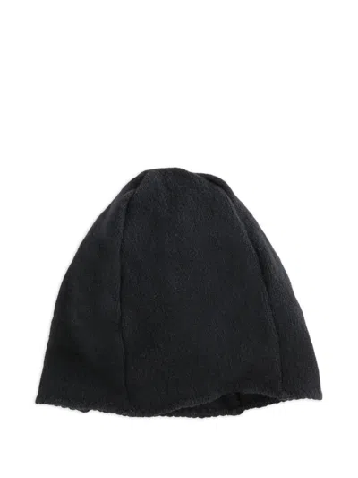 Ma+ Plain Beanie In 黑色