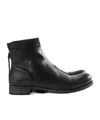 M.a+ Back-zip Booties In Black