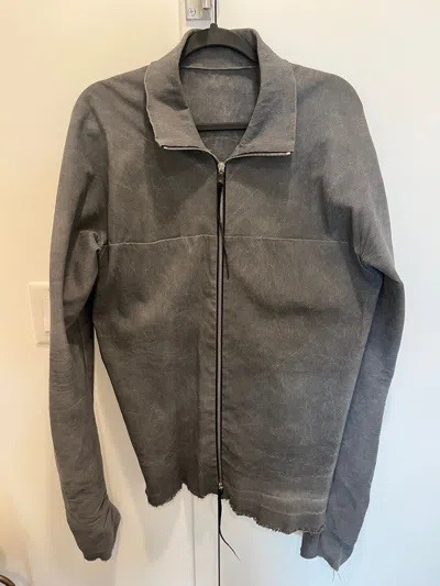 Pre-owned M.a+ Biker Jacket In Grey